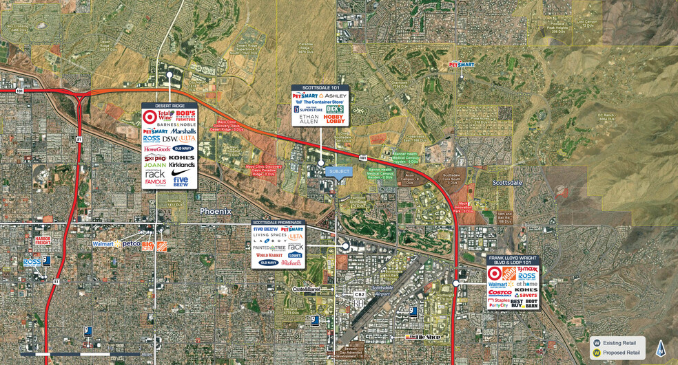 SEC Scottsdale Rd & Chauncey Ln, Scottsdale, AZ for lease - Building Photo - Image 2 of 6