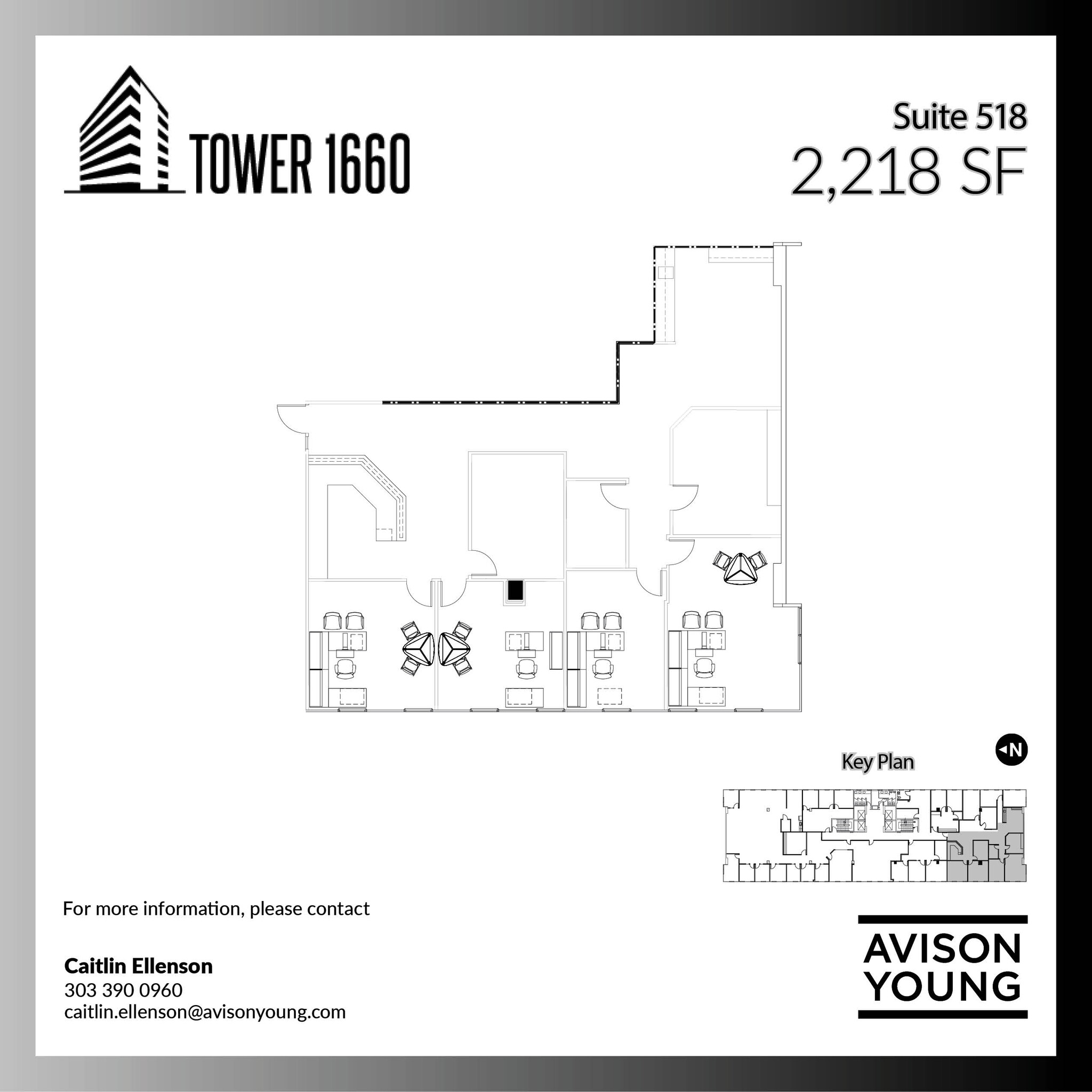 1660 S Albion St, Denver, CO for lease Floor Plan- Image 1 of 1