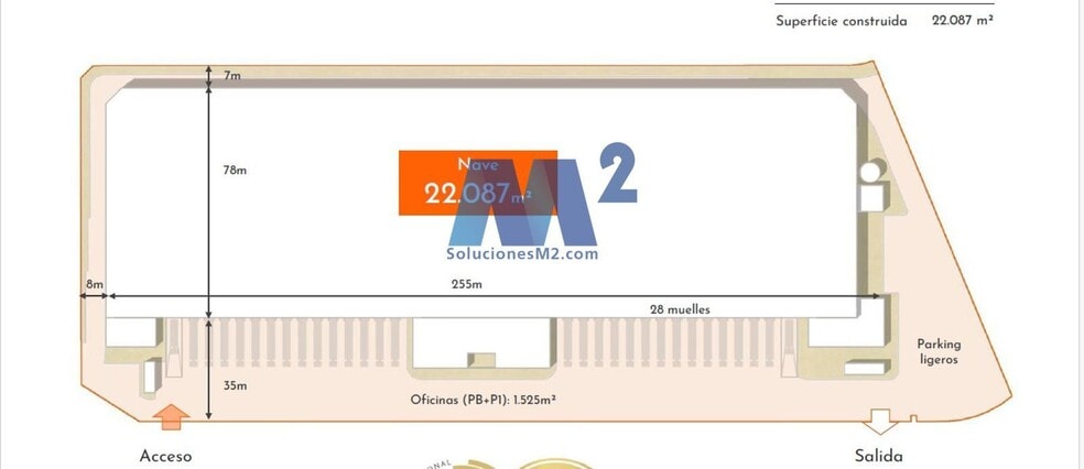 Industrial in Valdemoro, Madrid for lease - Typical Floor Plan - Image 3 of 3