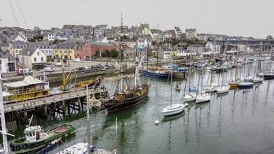 Douarnenez - Aerial map view