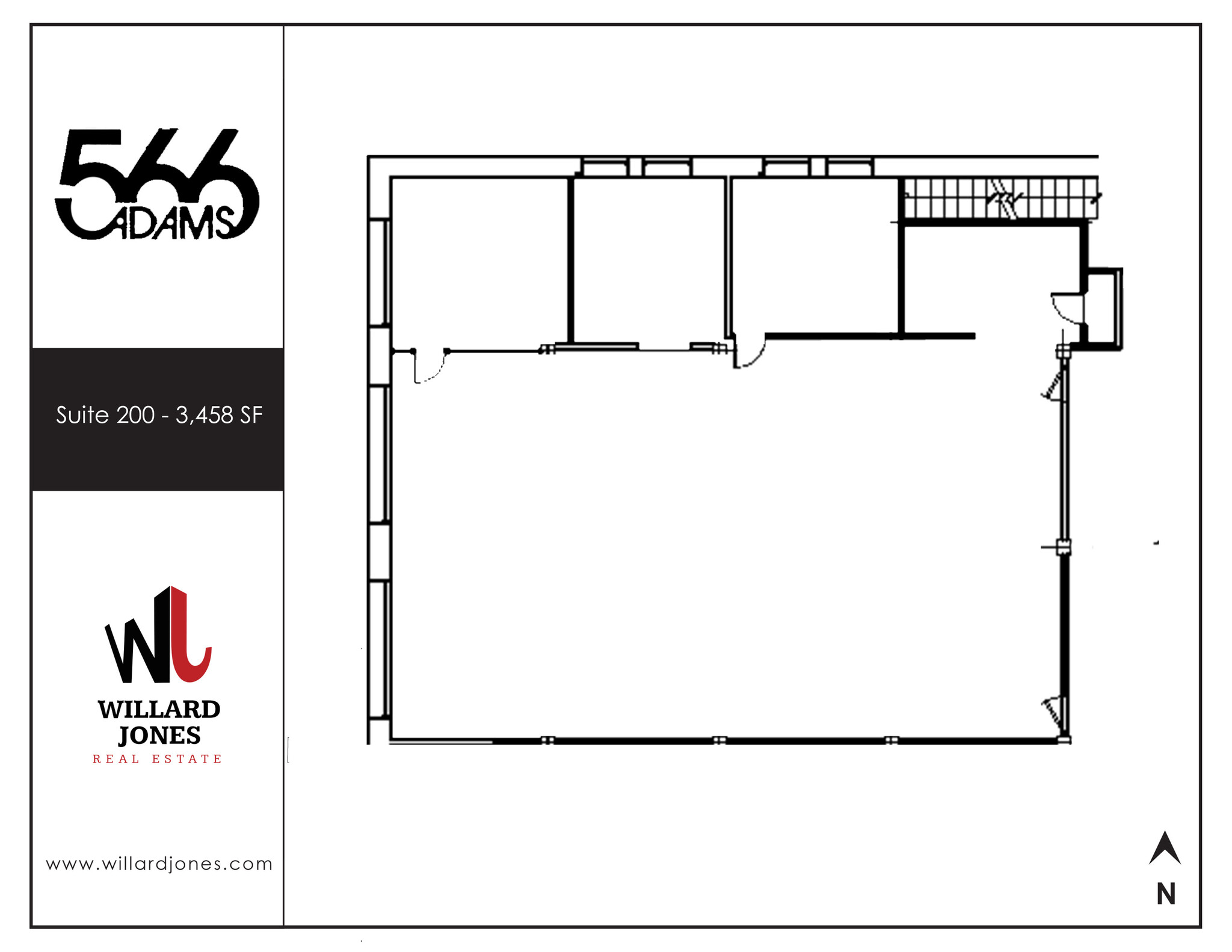 566 W Adams St, Chicago, IL for lease Floor Plan- Image 1 of 1