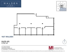 1827 Walden Office Sq, Schaumburg, IL for lease Floor Plan- Image 1 of 5