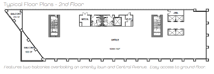 1305 Central Ave, Saint Petersburg, FL for lease Floor Plan- Image 1 of 1