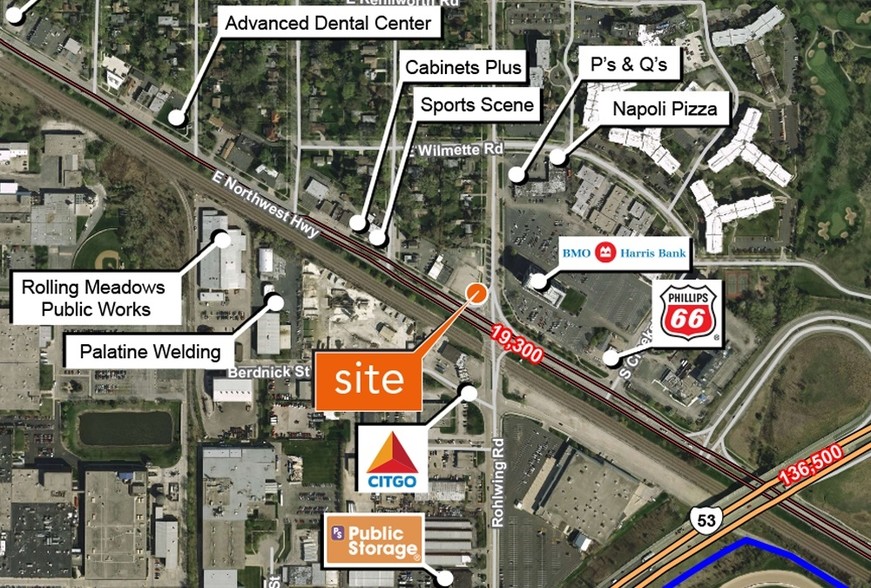 756 E Northwest Hwy, Palatine, IL, 60074 - Commercial Land For Lease ...