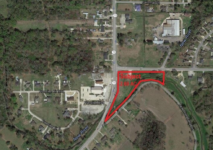 Highway 73 & Cornerview Rd, Geismar, LA for sale - Primary Photo - Image 1 of 1