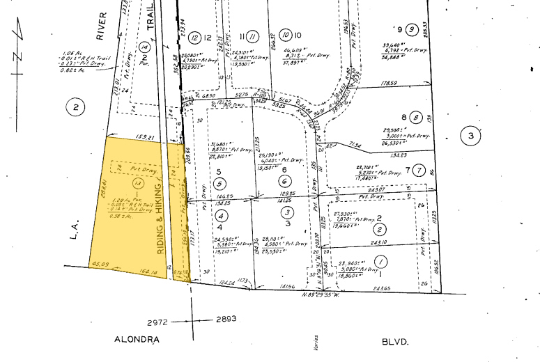 6301 Alondra Blvd, Paramount, CA for sale - Plat Map - Image 2 of 7