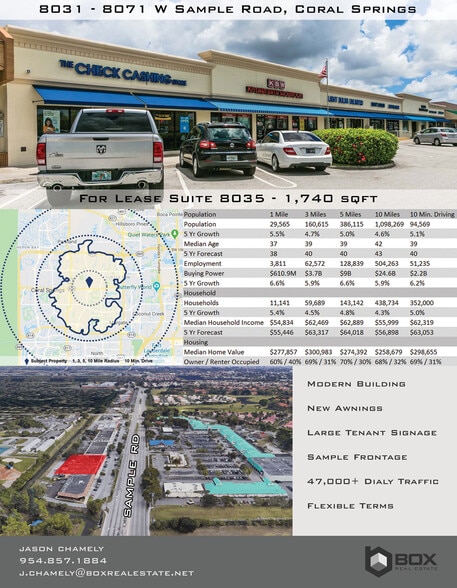 8031-8041 W Sample Rd, Coral Springs, FL for lease - Building Photo - Image 2 of 9