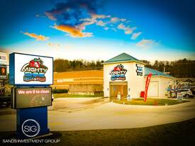 Mighty Shine Express Car Wash - Beckley, WV - NNN Property