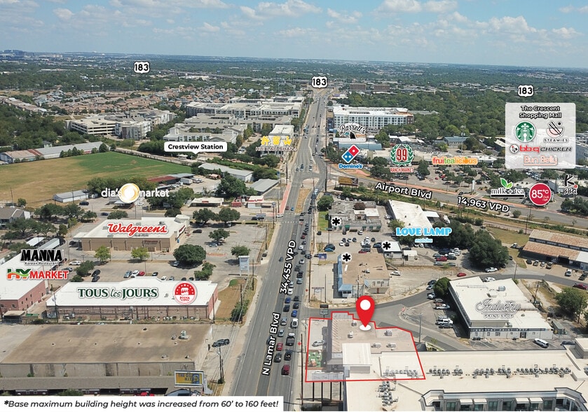 6719 N Lamar Blvd, Austin, TX for sale - Aerial - Image 2 of 12
