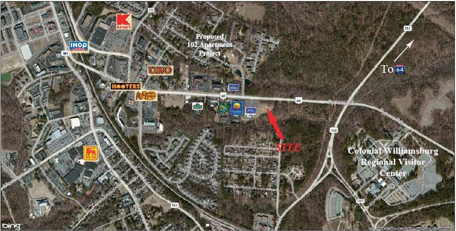 710-810 Bypass Rd, Williamsburg, VA for lease Primary Photo- Image 1 of 2