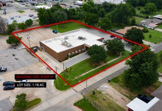 310 S Highland Ave, Oklahoma City, OK - Aerial map view