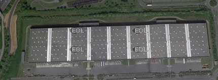 Dourges - AERIAL map view