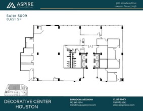 5120 Woodway Dr, Houston, TX for lease Floor Plan- Image 1 of 1