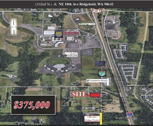 NE 10TH Ave, Ridgefield, WA for sale Aerial- Image 1 of 1