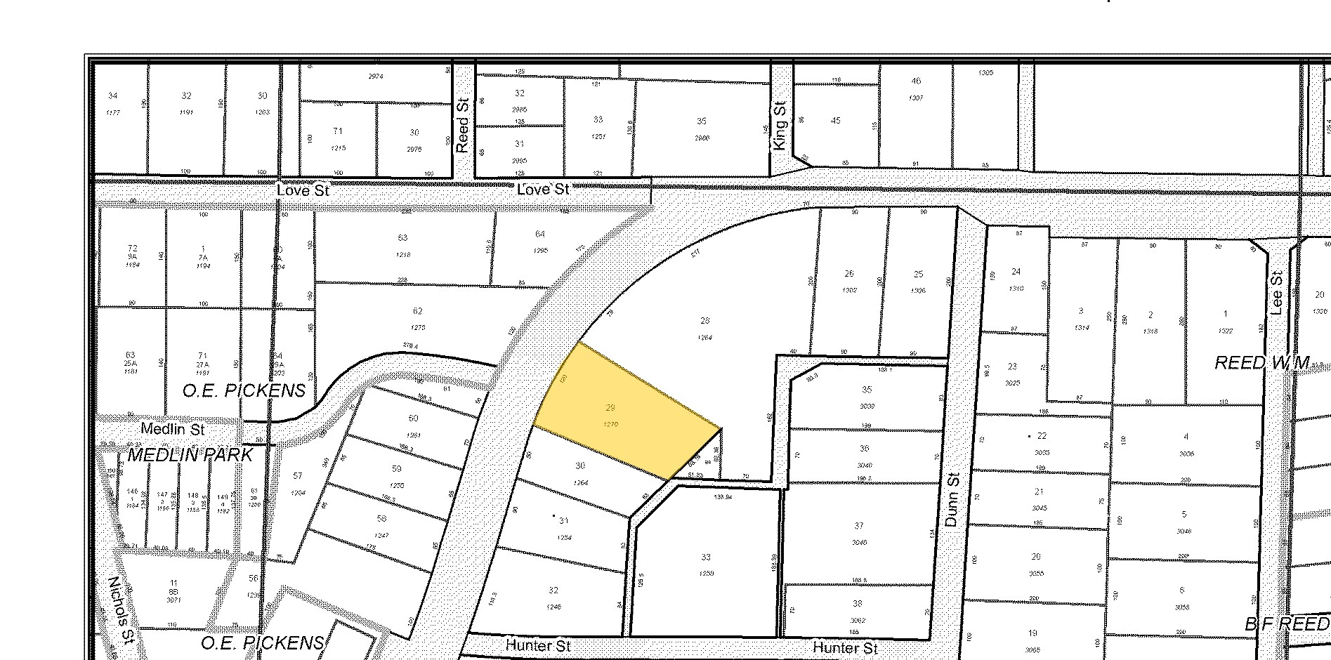 1270 SE Concord Rd, Smyrna, GA for sale Plat Map- Image 1 of 1