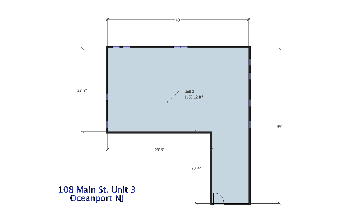 108 Main St, Oceanport, NJ for lease Building Photo- Image 1 of 3