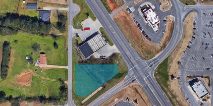 Highway 53 & Jeff Road Hwy, Harvest, AL - AERIAL  map view