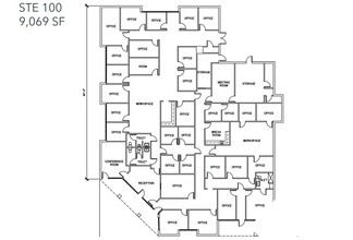 820 F Ave, Plano, TX for lease Floor Plan- Image 1 of 7