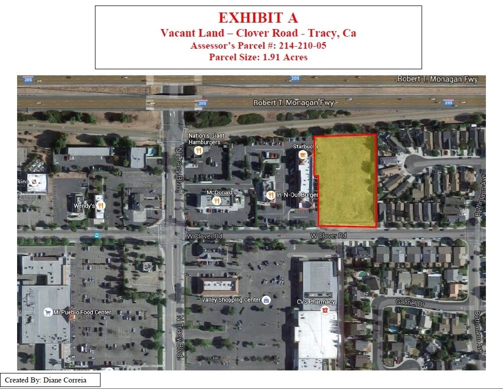 W Clover Rd, Tracy, CA for sale Building Photo- Image 1 of 1
