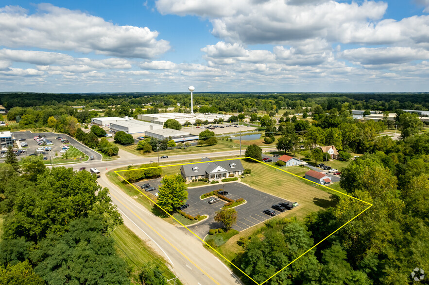 53425-53445 Grand River Ave, New Hudson, MI for sale - Aerial - Image 1 of 1