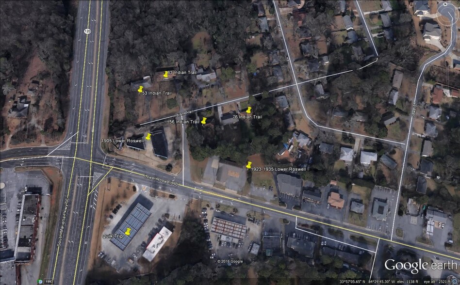 1923 Lower Roswell Rd, Marietta, GA for sale - Building Photo - Image 1 of 6