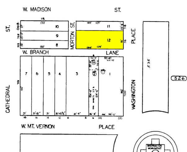 716 Washington Pl, Baltimore, MD for sale - Plat Map - Image 2 of 49