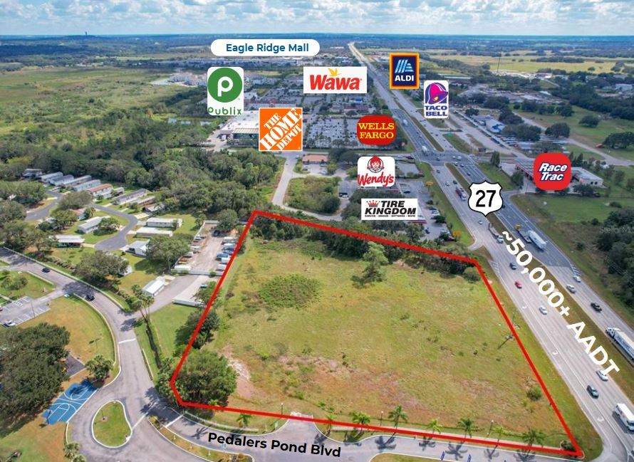 HWY-27, Lake Wales, FL for lease Aerial- Image 1 of 3