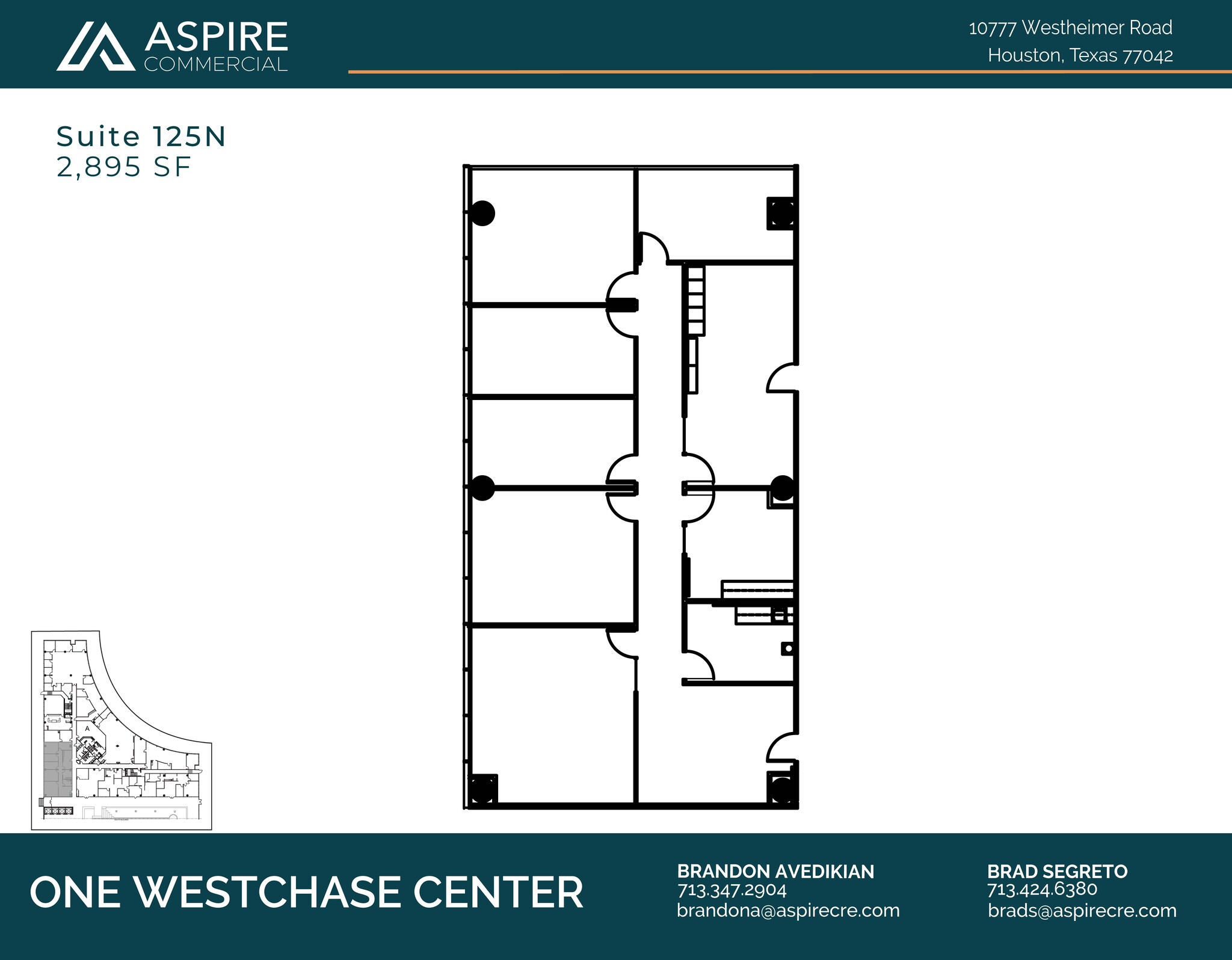 10777 Westheimer Rd, Houston, TX for lease Floor Plan- Image 1 of 1