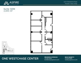 10777 Westheimer Rd, Houston, TX for lease Floor Plan- Image 1 of 1