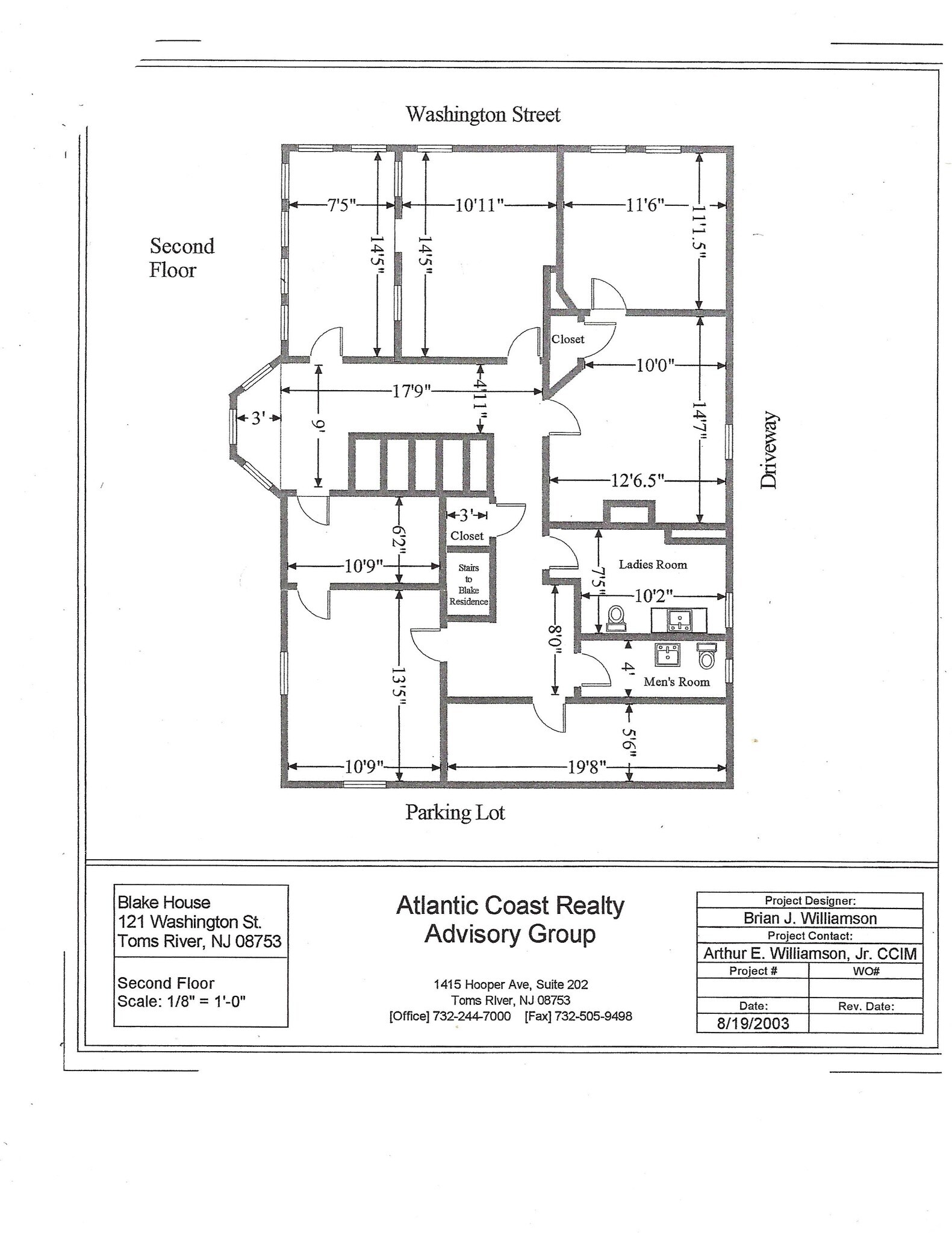 121 Washington St, Toms River, NJ 08753 Blake House