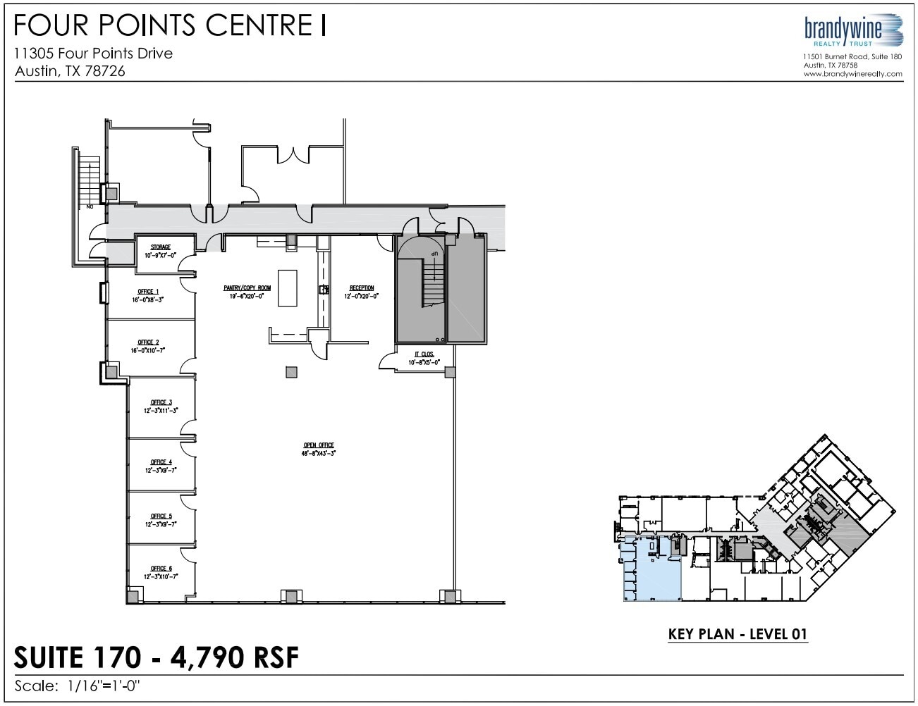 11305 Four Points Dr, Austin, TX for lease Floor Plan- Image 1 of 1