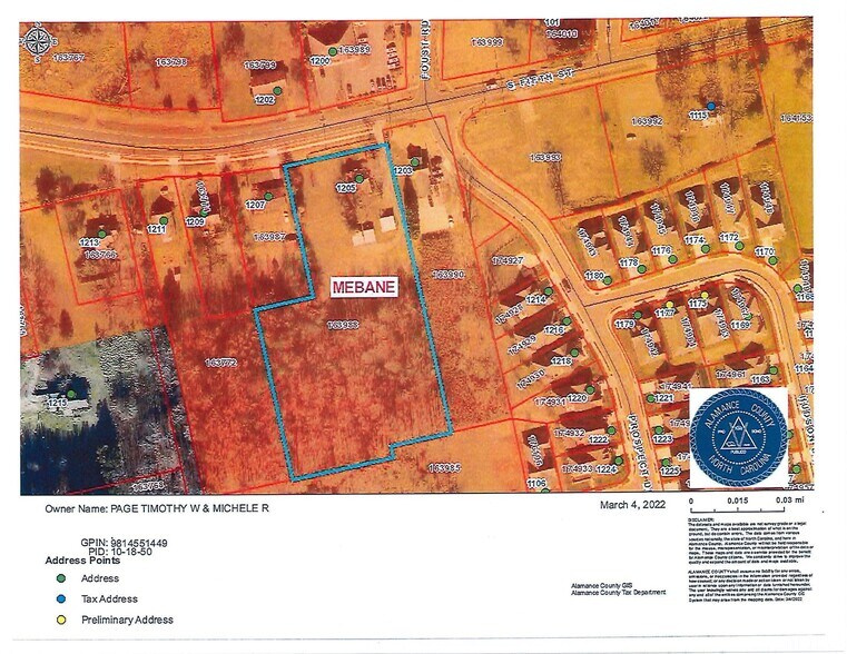 1205 5th St, Mebane, NC 27302