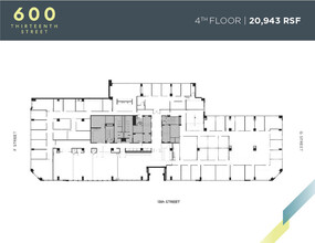 600 13th St NW, Washington, DC for lease Floor Plan- Image 2 of 10