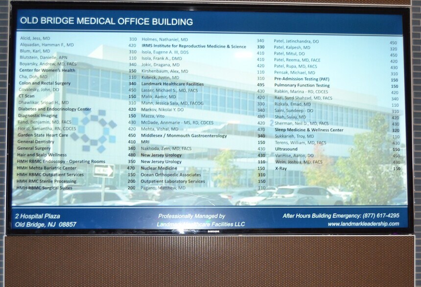 2 Hospital Plz, Old Bridge, NJ for lease - Building Photo - Image 3 of 20