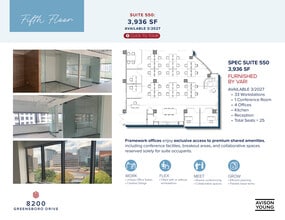 8180-8200 Greensboro Dr, McLean, VA for lease Floor Plan- Image 2 of 7