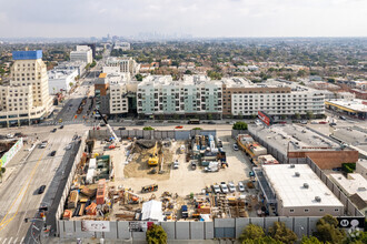 5200 Wilshire Blvd, Los Angeles, CA - aerial  map view