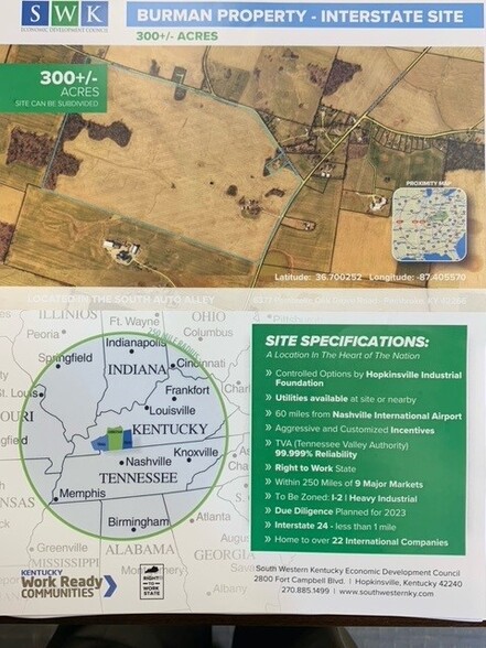 Pembroke Oak Grove Road, Hopkinsville, KY for sale - Other - Image 1 of 4