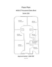 4035 E Thousand Oaks Blvd, Westlake Village, CA for lease Site Plan- Image 1 of 1