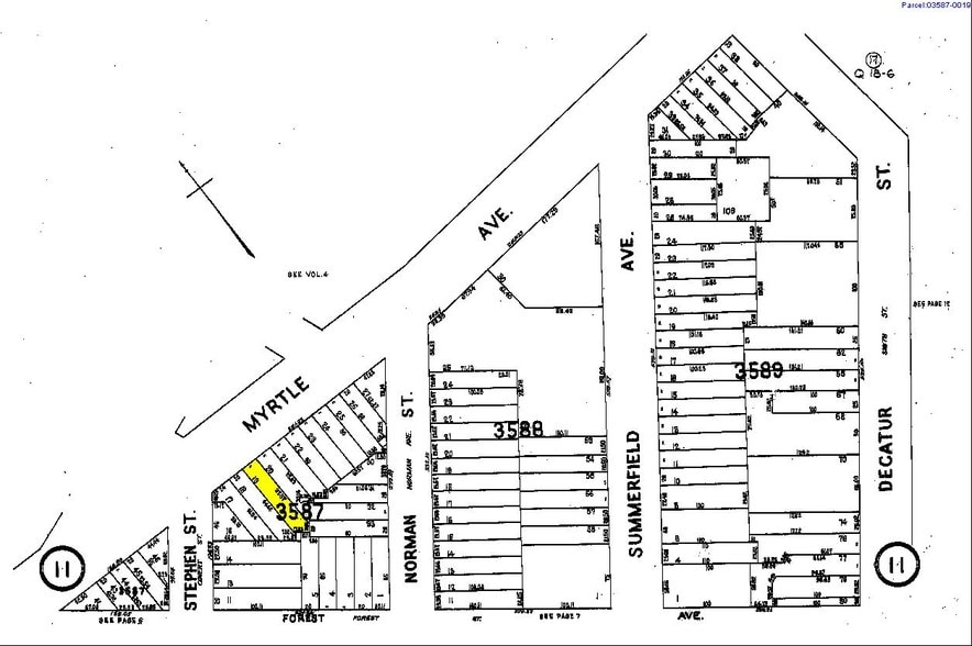 57-18 Myrtle Ave, Flushing, NY for sale - Plat Map - Image 1 of 1