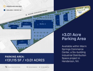 More details for 425 Warm Springs rd, Henderson, NV - Land for Lease