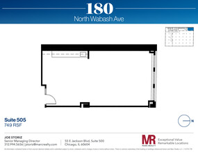 180 N Wabash Ave, Chicago, IL for lease Floor Plan- Image 1 of 1