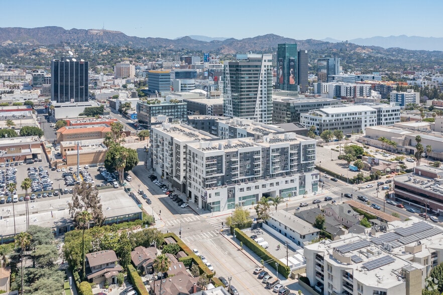 1331 N Cahuenga Blvd, Los Angeles, CA for lease - Aerial - Image 2 of 84