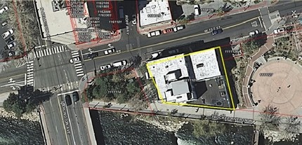 248 W 1st St, Reno, NV - aerial  map view