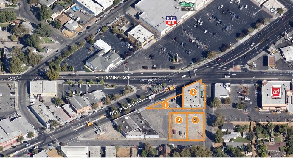 2322-2326 Del Paso Blvd, Sacramento, CA for sale - Aerial - Image 2 of 29