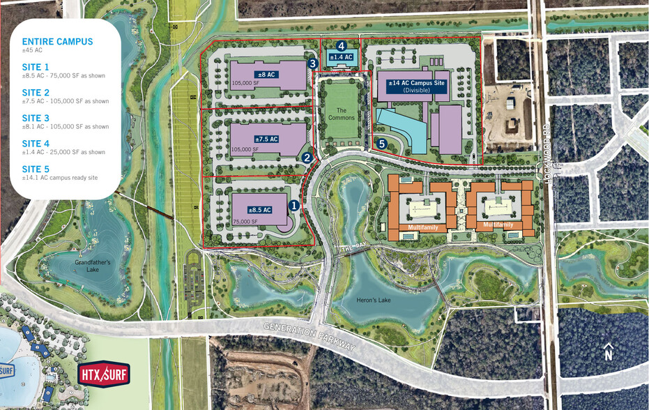 12805 Lockwood, Houston, TX for lease - Site Plan - Image 3 of 3