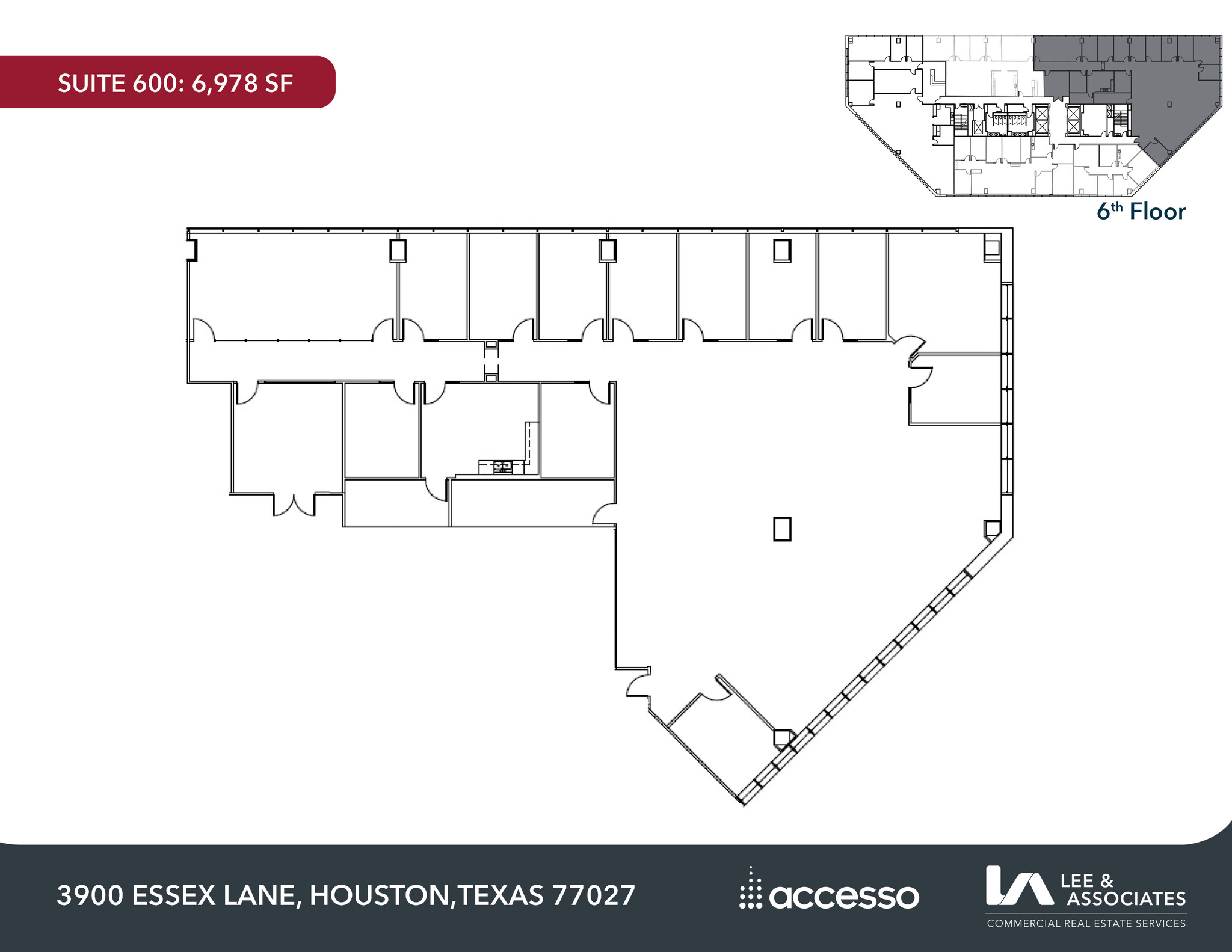 3900 Essex Ln, Houston, TX for lease Floor Plan- Image 1 of 1