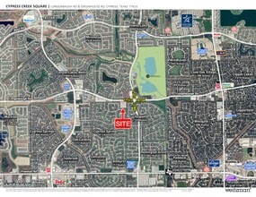 19715 Longenbaugh Rd, Cypress, TX - Aerial map view