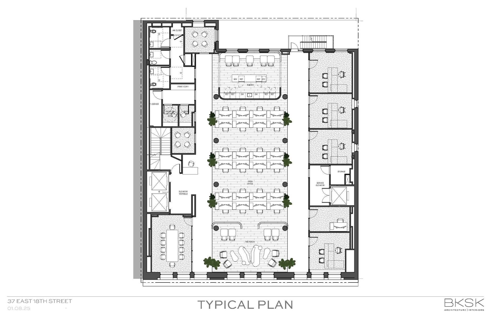 37 E 18th St, New York, NY for lease Floor Plan- Image 1 of 9