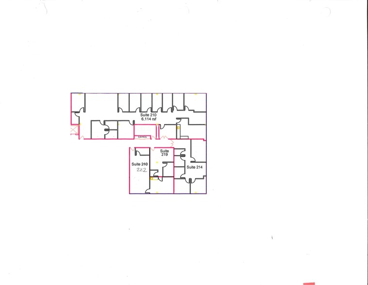 3605 Long Beach Blvd, Long Beach, CA for lease - Floor Plan - Image 2 of 6