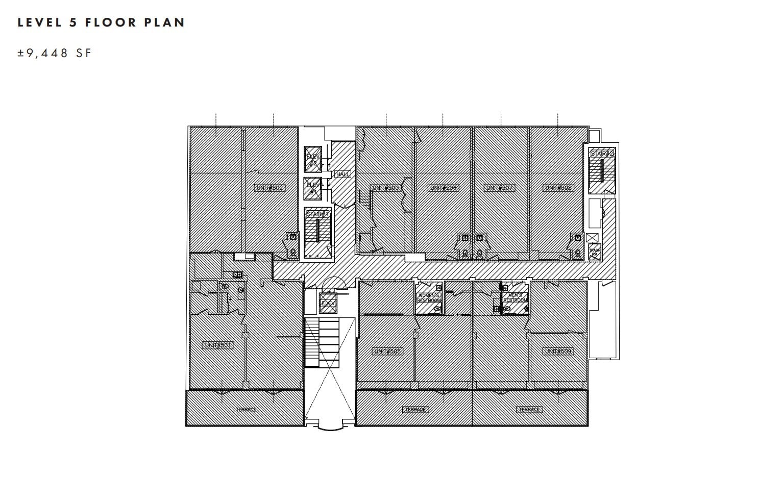 8981 W Sunset Blvd, West Hollywood, CA for lease Floor Plan- Image 1 of 1